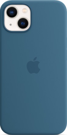 Клип-кейс Apple MagSafe iPhone 13 силиконовый Полярная лазурь (MM273ZE/A)