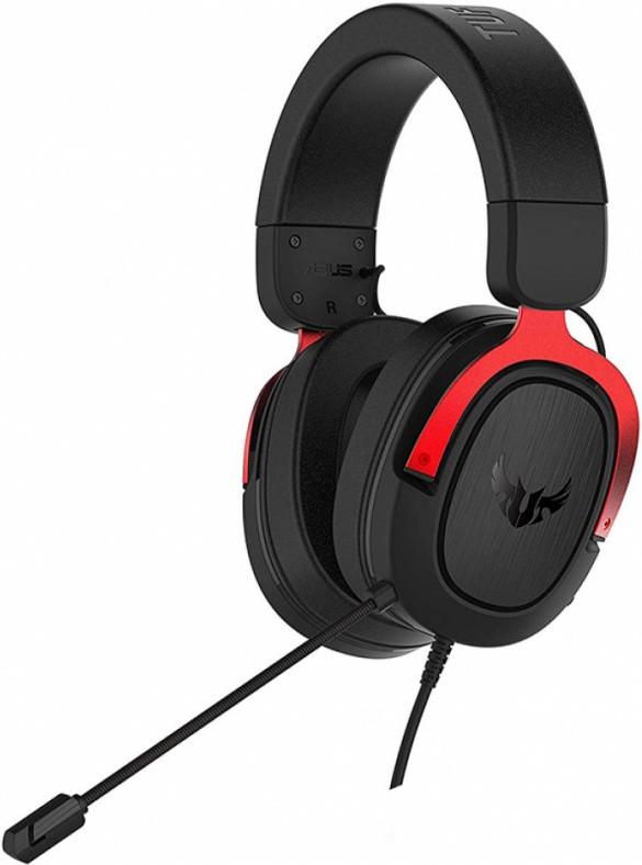 Игровая гарнитура Asus Tuf Gaming H3 проводная Black/Red
