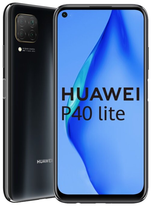 Смартфон HUAWEI P40 lite 6/128Gb Полночный черный Смартфон HUAWEI P40 lite 6/128Gb Полночный черный
