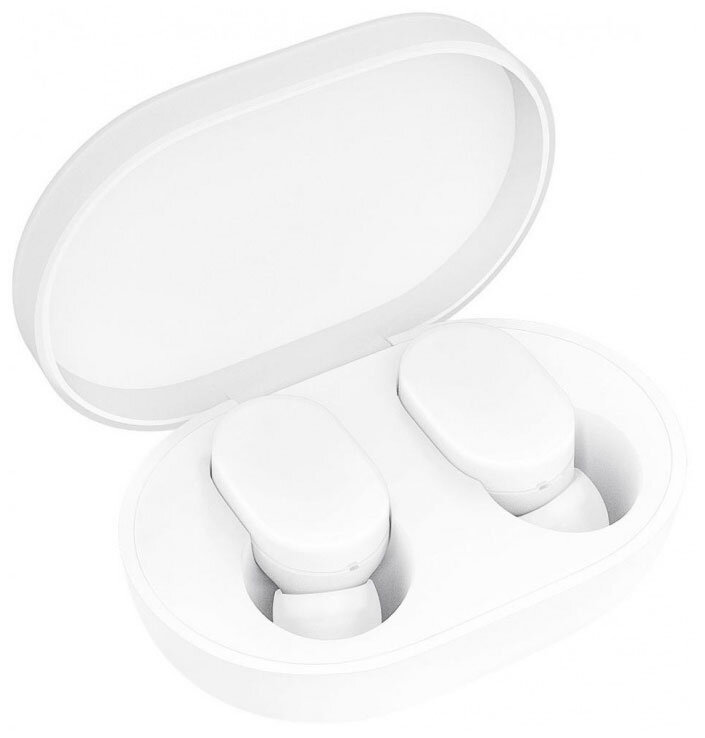 Беспроводные наушники с микрофоном Xiaomi Mi True Wireless Earbuds White Беспроводные наушники с микрофоном Xiaomi Mi True Wireless Earbuds White