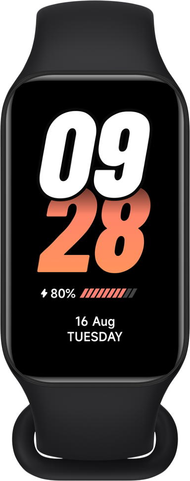 Фитнес-браслет Xiaomi Smart Band 8 Active Черный Фитнес-браслет Xiaomi Smart Band 8 Active Черный