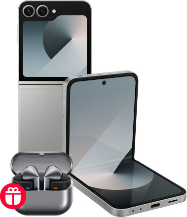 Смартфон Samsung Galaxy Z Flip6 12/256 Гб 5G Серебристый