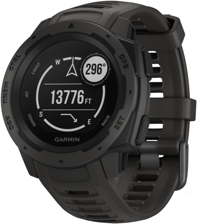 Часы Garmin Instinct Graphite Black