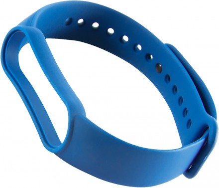 Ремешок для фитнес-трекера RedLine Xiaomi Mi Band 5/6 силиконовый Blue
