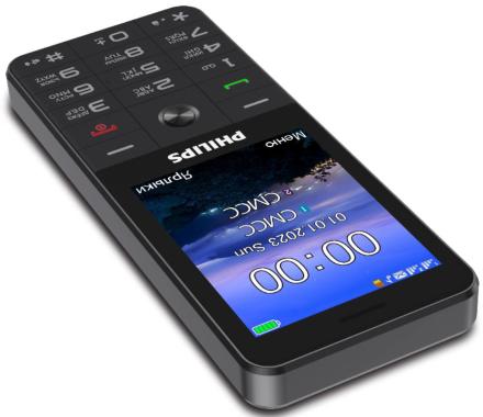 Мобильный телефон Philips Xenium E6808 Черный