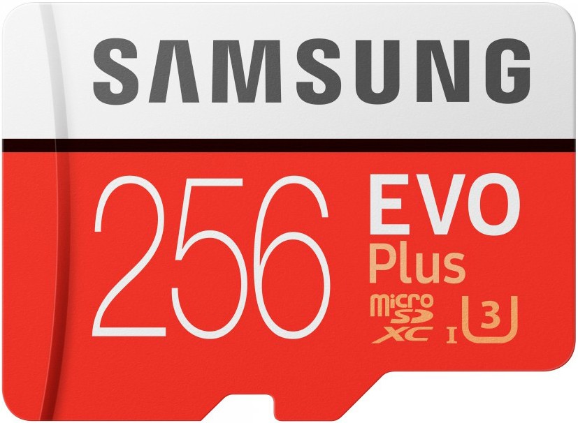 Карта памяти MicroSD Samsung EVO Plus 256Gb Class10 UHS-I с адаптером Red/White (MB-MC256HA/RU) Карта памяти MicroSD Samsung EVO Plus 256Gb Class10 UHS-I с адаптером Red/White (MB-MC256HA/RU)
