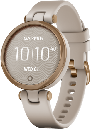 Часы Garmin Lily Sport Edition безель розовое золота + песочный ремешок