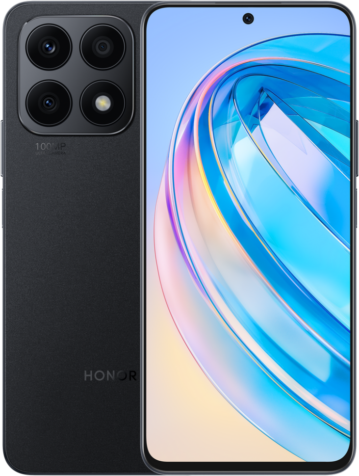 Смартфон HONOR X8a 6/128Gb Полночный черный