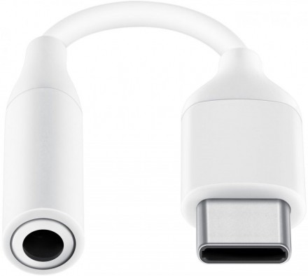 Переходник Samsung USB Type-C-AUX 3,5 мм  White (EE-UC10JUWRGRU)