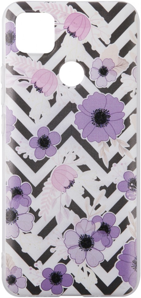 Клип-кейс RedLine Xiaomi Redmi 9C принт Цветы 01 Клип-кейс RedLine Xiaomi Redmi 9C принт Цветы 01