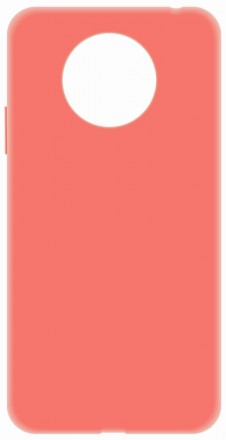 Клип-кейс LuxCase Poco X3 персиковый