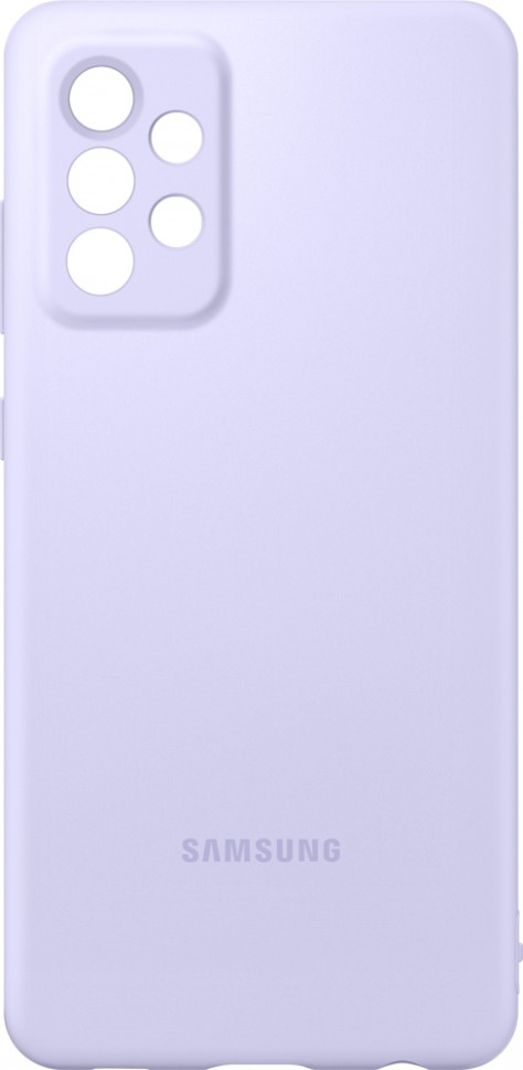 Клип-кейс Samsung Galaxy A72 Silicone Cover Purple (EF-PA725TVEGRU) Клип-кейс Samsung Galaxy A72 Silicone Cover Purple (EF-PA725TVEGRU)