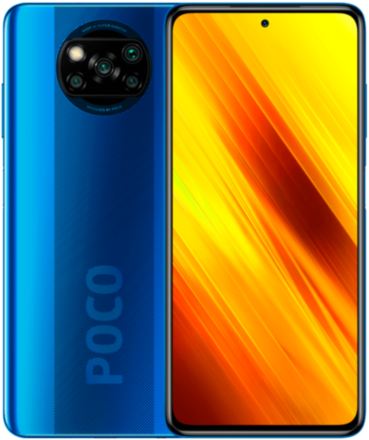 Смартфон Poco X3 6/128Gb Cobalt Blue