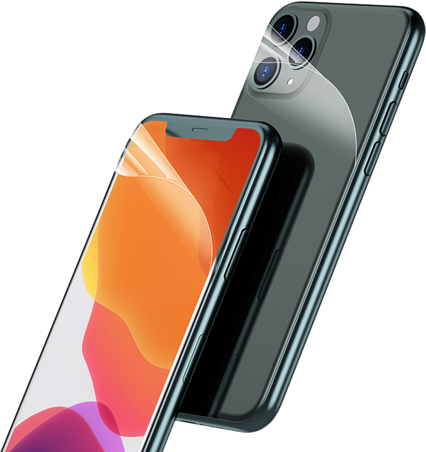 Пленка защитная Handy Panzer для смартфона (две стороны) и услуга наклейки Пленка защитная Handy Panzer для смартфона (две стороны) и услуга наклейки