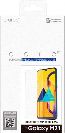 Стекло защитное Araree Samsung Galaxy M21 прозрачное (GP-TTM215KDATR)