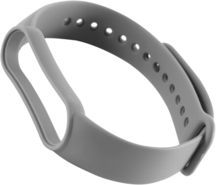 Ремешок для фитнес-трекера RedLine Xiaomi Mi Band 5/6 силиконовый Grey