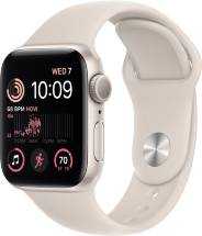 Часы Apple Watch SE 2022 GPS 40мм MNT33 корпус из алюминия сияющая звезда + ремешок Сияющая звезда