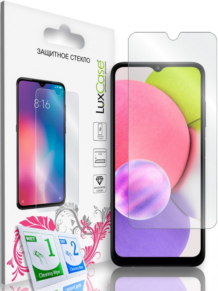 Стекло защитное LuxCase Samsung Galaxy A03s прозрачное Стекло защитное LuxCase Samsung Galaxy A03s прозрачное