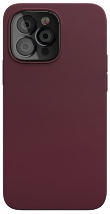 Клип-кейс VLP iPhone 13 pro max Silicone Case MagSafe Marsala