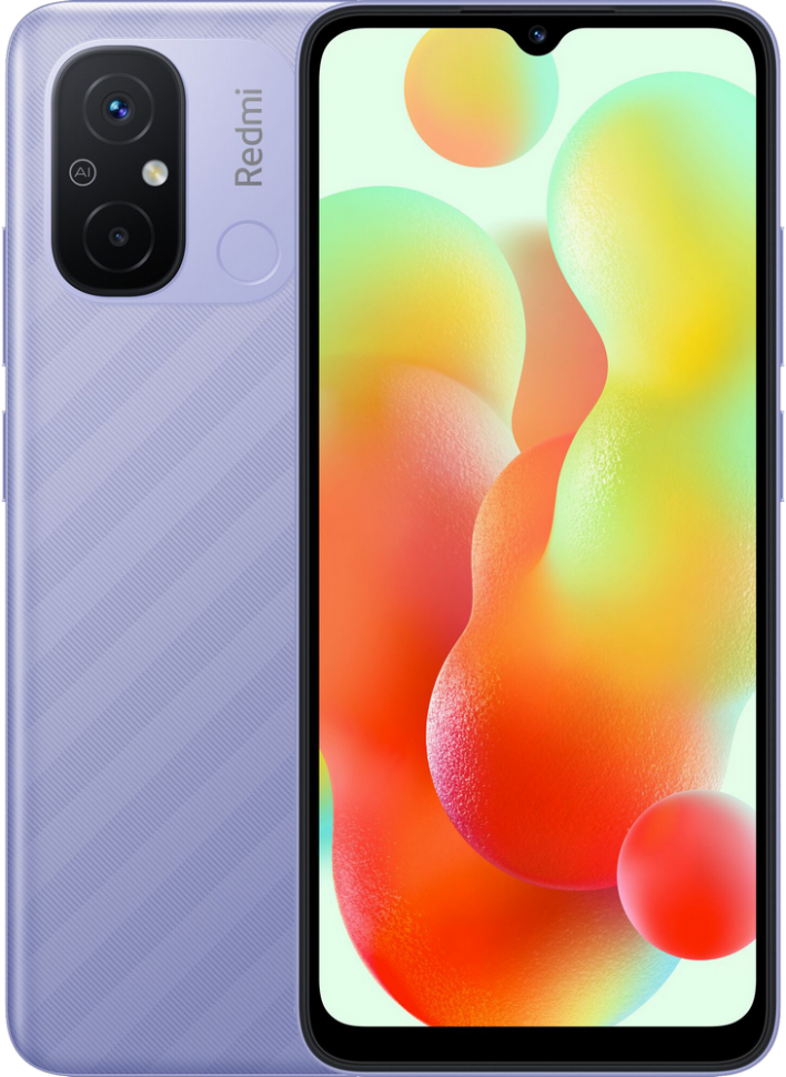 Смартфон Xiaomi Redmi 12C 3/64Gb Лавандово-фиолетовый Смартфон Xiaomi Redmi 12C 3/64Gb Лавандово-фиолетовый