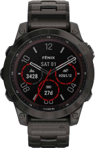 Часы Garmin Fenix 7 Sapphire Solar Черные