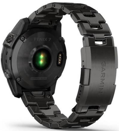 Часы Garmin Fenix 7 Sapphire Solar Черные