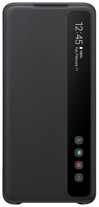 Чехол-книжка Samsung Galaxy S20 Plus Smart Clear View Cover Black (EF-ZG985CBEGRU) Чехол-книжка Samsung Galaxy S20 Plus Smart Clear View Cover Black (EF-ZG985CBEGRU)