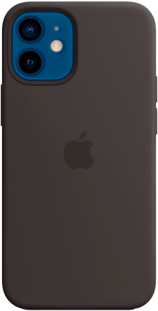 Клип-кейс Apple iPhone 12 mini MagSafe силиконовый Черный (MHKX3ZE/A)