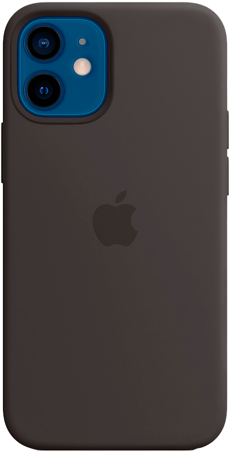 Клип-кейс Apple iPhone 12 mini MagSafe силиконовый Черный (MHKX3ZE/A)