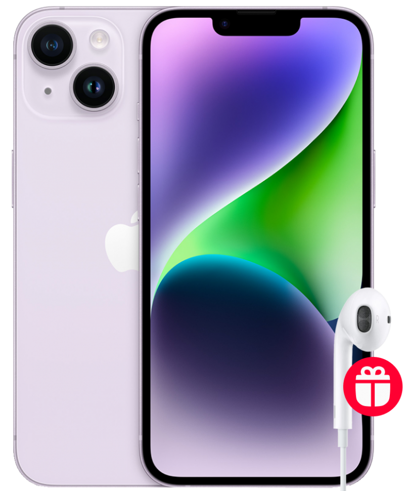 Смартфон Apple iPhone 14 128Gb Фиолетовый Смартфон Apple iPhone 14 128Gb Фиолетовый