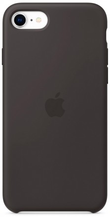 Клип-кейс Apple iPhone SE (2020) силиконовый Black (MXYH2ZM/A)