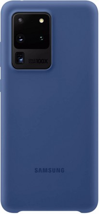 Клип-кейс Samsung Galaxy S20 Ultra силиконовый Blue (EF-PG988TNEGRU)