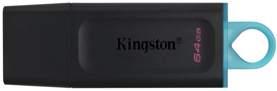 USB Flash Kingston 64Gb USB3.2 Black (DTX/64GB)