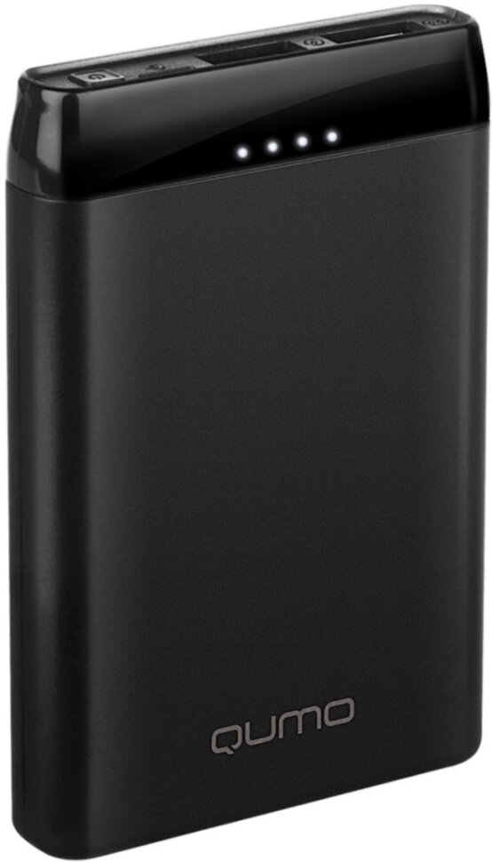 Внешний аккумулятор Qumo PowerAid P5000 5000mAh Black Внешний аккумулятор Qumo PowerAid P5000 5000mAh Black