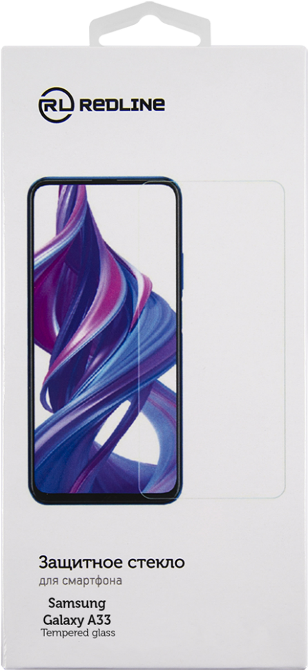 Стекло защитное RedLine Samsung Galaxy A33 Прозрачное