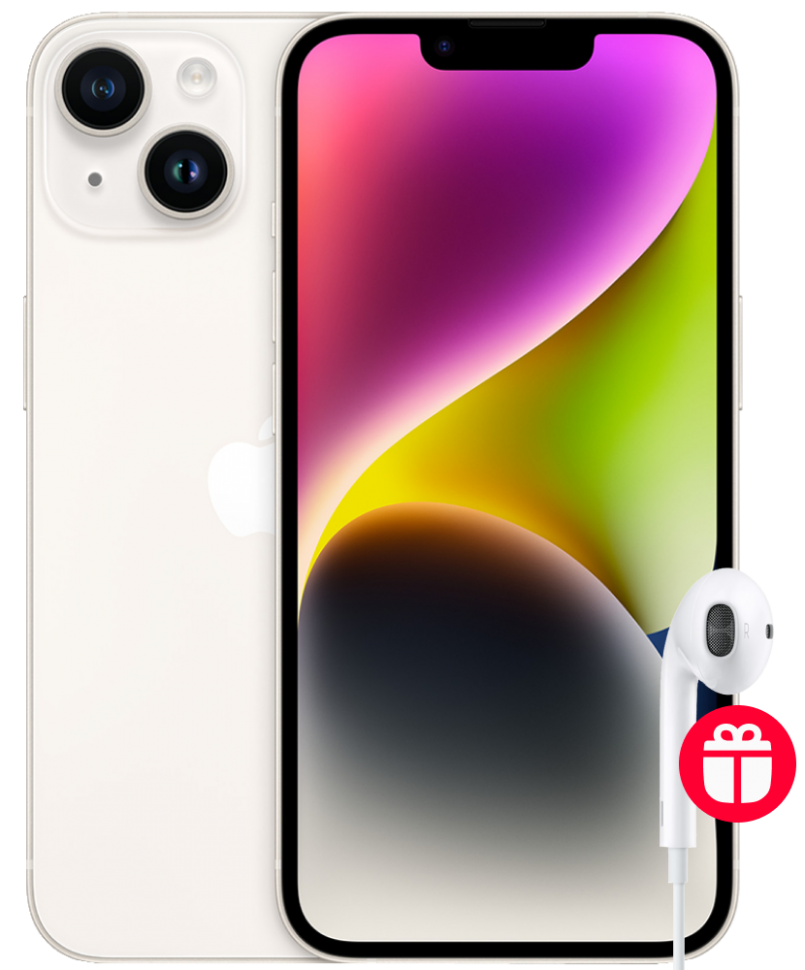Смартфон Apple iPhone 14 128Gb Белый Смартфон Apple iPhone 14 128Gb Белый