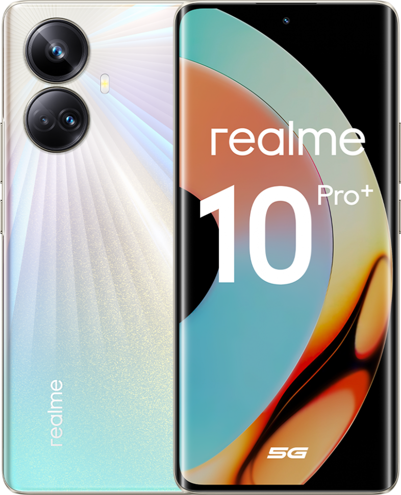 Смартфон realme 10 Pro+ 8/128Gb Золотой Смартфон realme 10 Pro+ 8/128Gb Золотой