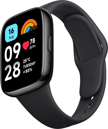 Часы Xiaomi Redmi Watch 3 Active Черные