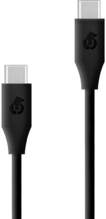 Дата-кабель uBear Life USB-C-USB-C 60W 1.2 м Черный