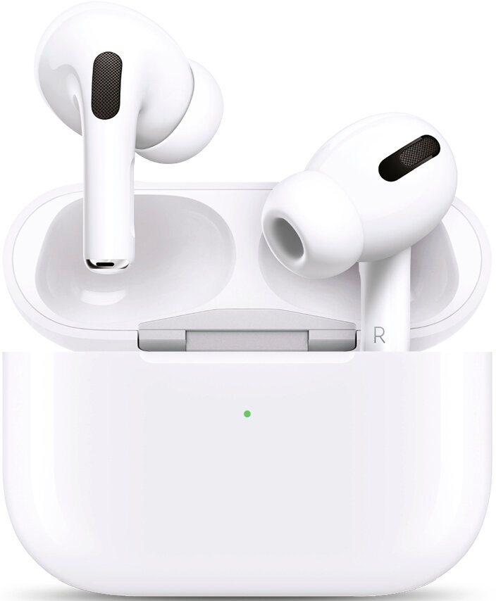 Беспроводные наушники с микрофоном OLMIO TWE-11 TWS White Беспроводные наушники с микрофоном OLMIO TWE-11 TWS White