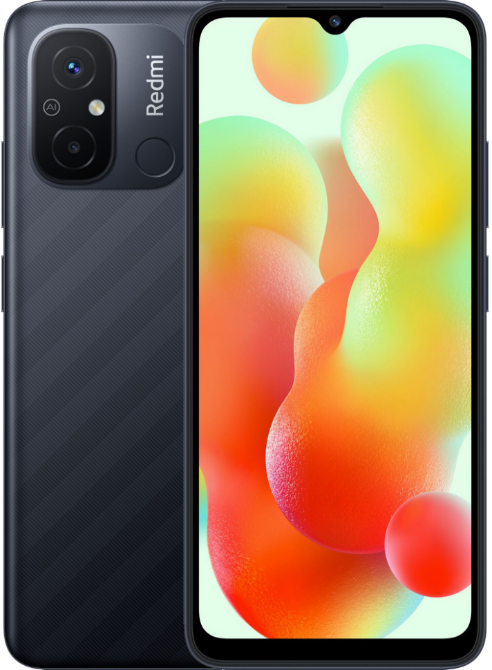 Смартфон Xiaomi Redmi 12C 4/128Gb Графитовый серый Смартфон Xiaomi Redmi 12C 4/128Gb Графитовый серый