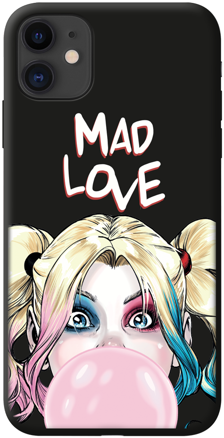 Клип-кейс Deppa Apple iPhone 11 DC Comics Harley Quinn 01 logo Клип-кейс Deppa Apple iPhone 11 DC Comics Harley Quinn 01 logo
