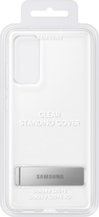 Клип-кейс Samsung S20 FE Clear Standing прозрачный (EF-JG780CTEGRU)