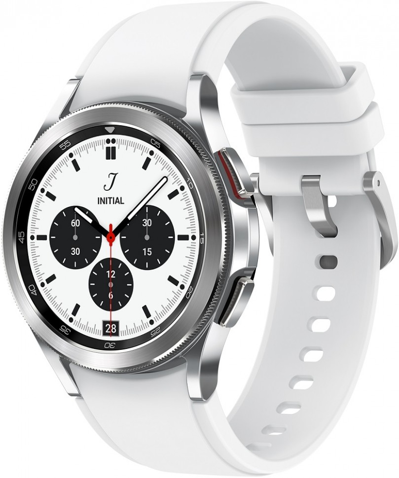 Часы Samsung Galaxy Watch4 Classic 42 mm Серебристый (SM-R880NZSACIS) Часы Samsung Galaxy Watch4 Classic 42 mm Серебристый (SM-R880NZSACIS)