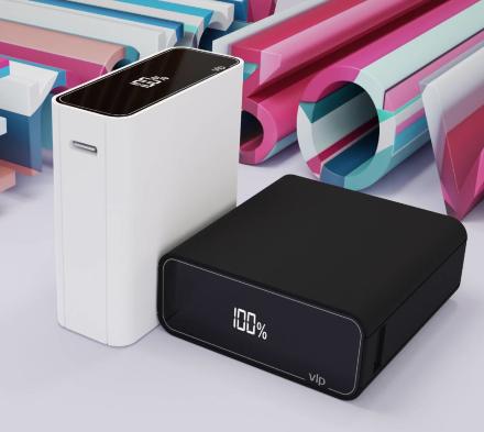 Внешний аккумулятор VLP B-Energy 10000 mAh 30 W USB-C+USB-A Черный