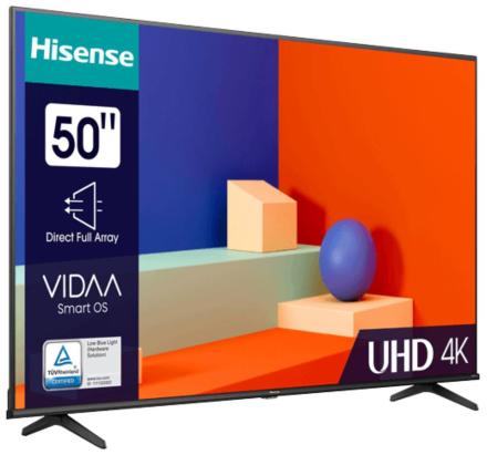 Телевизор Hisense 50&quot; 50A6K Черный
