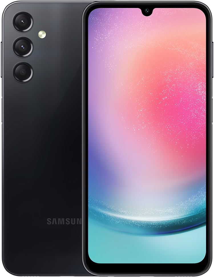 Смартфон Samsung Galaxy A24 4/128Gb Черный Смартфон Samsung Galaxy A24 4/128Gb Черный