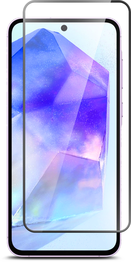 Стекло защитное для Samsung Galaxy A35|A55 Черная рамка Стекло защитное для Samsung Galaxy A35|A55 Черная рамка