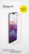 Стекло защитное RedLine iPhone 12|iPhone 12 Pro черная рамка
