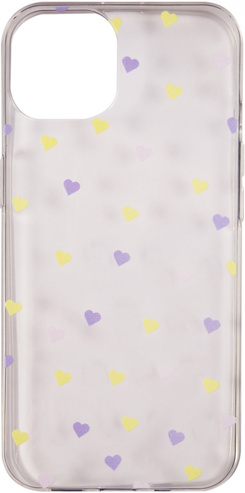 Клип-кейс RedLine iPhone 13 принт Сердечки 01